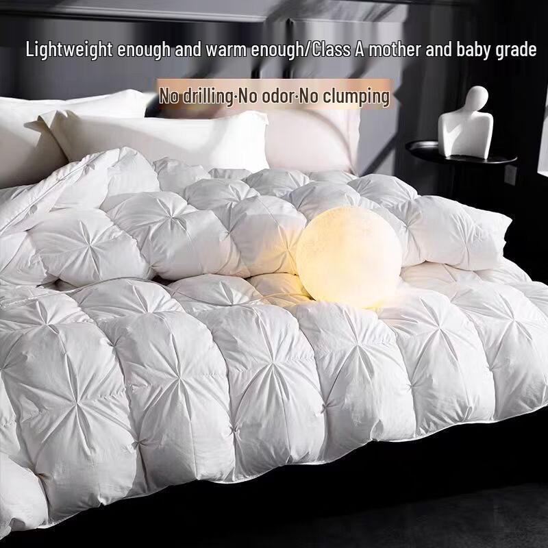 Yuanzhiwei Premium White Goose Feather Quilt