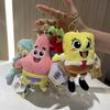 Oryginalny SpongeBob Kanciastoporty Patrick Gwiezdny Skalmar Eugene H. Krab Gąbka Pluszowa Zabawka Brelok Lalka Prezent Urodzinowy Bożonarodzeniowy