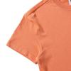 Nike Nrg Embroidered Cotton Solid Color Short Sleeve T-Shirt Women Tops Orange DA0324-863