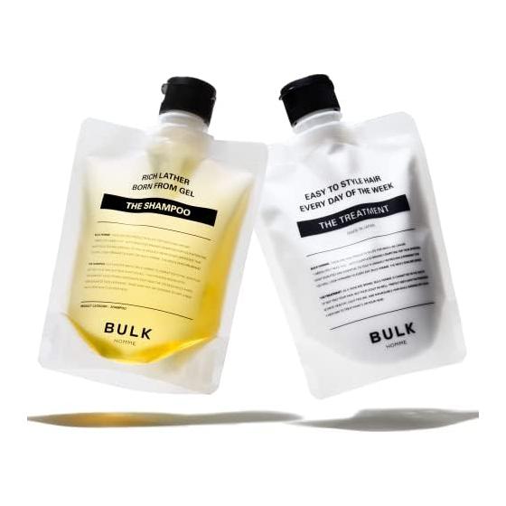 Bulk Homme Shampoo Men s 200g & Treatment 180g Hair Care Set Moisturizing Damage Care