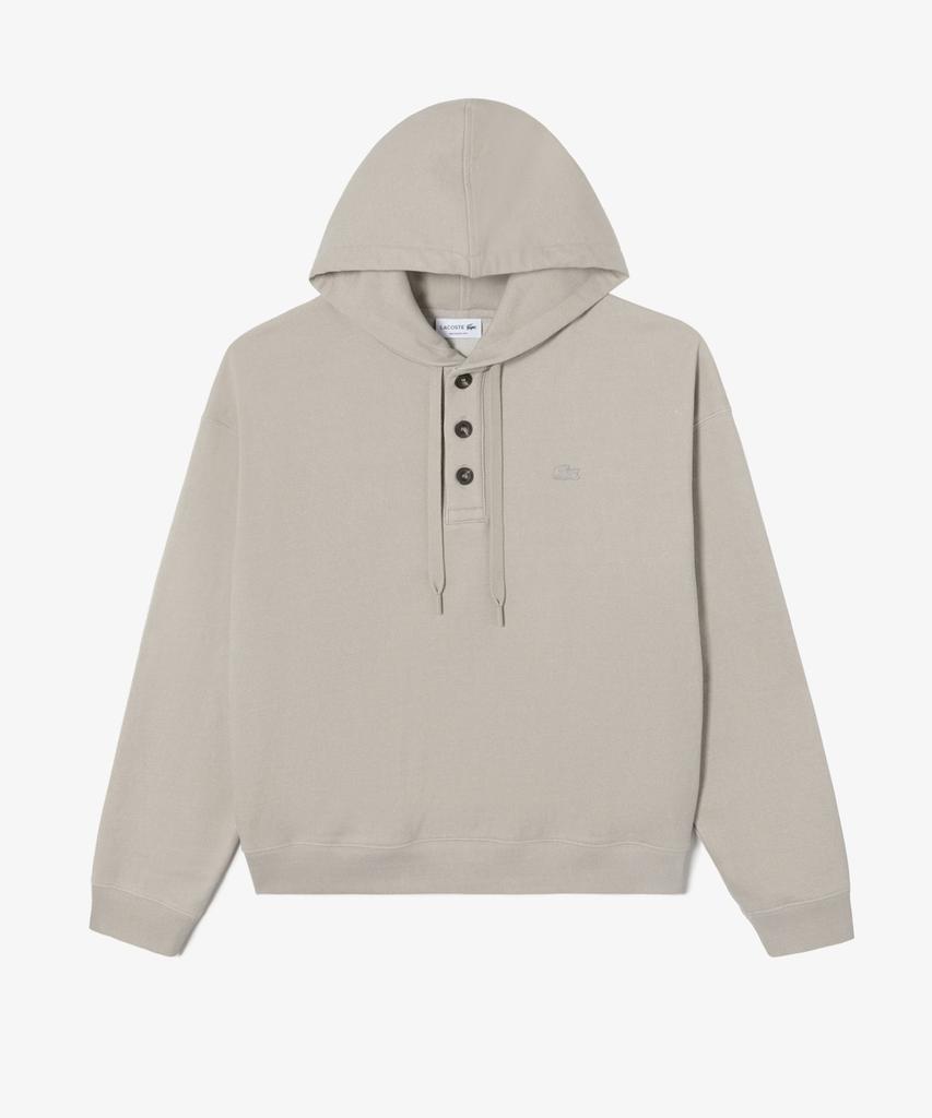 LACOSTE Men'S Washed Button Hooded Pullover Sh297E-56N I18
