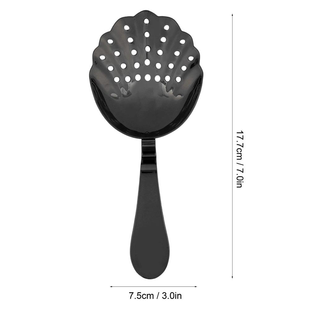 Stainless Steel Cocktail Strainer Black Drink Filter Accessory Ice Strainer  Bartender чёрный