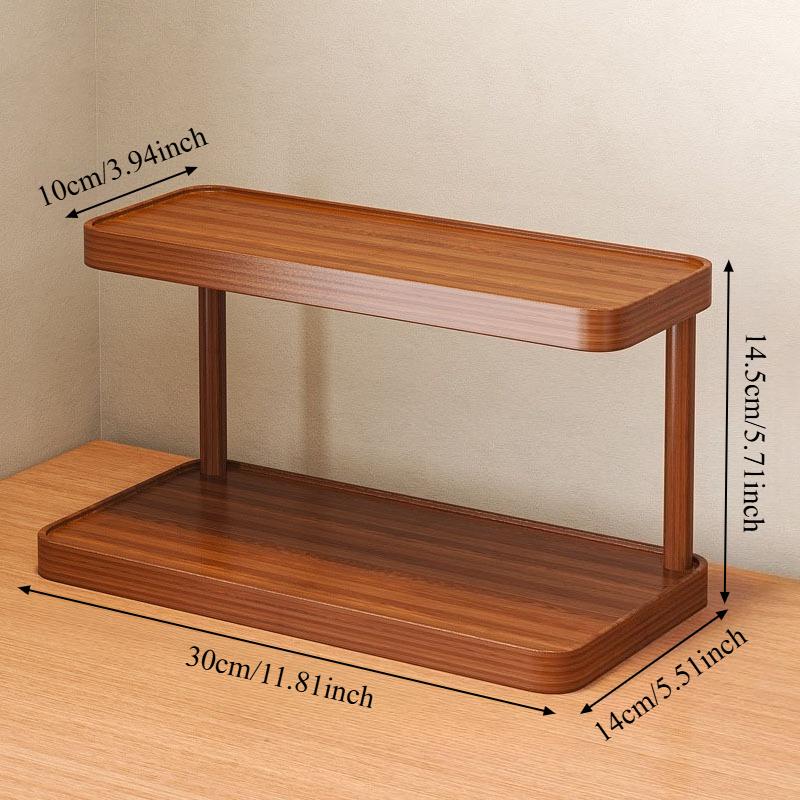 Multi-Purpose Desktop Cup Holder Organizer for Office/Home, 2-tier Space Saving Coffee Mug Rack for Water Bottles & Tea Set