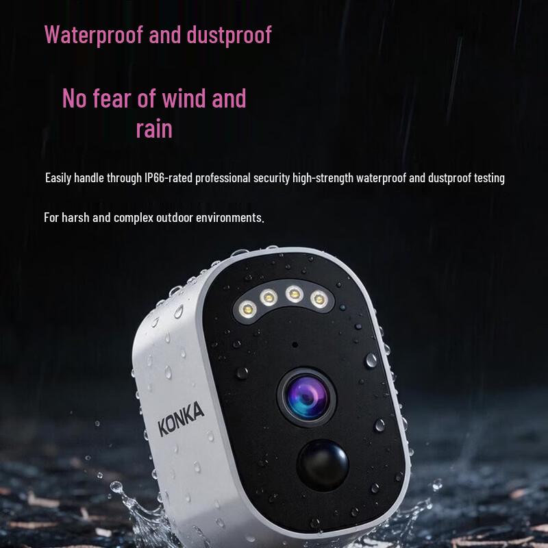 KONKA 4G Wireless Battery Security Camera