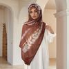 Neuer Ins-Druck Baumwoll-Viskose Hijab-Schal Für Frauen Muslimische Hijabs Mode Lange Wickeltücher Schal Islam Turban Kopftuch Ramadan