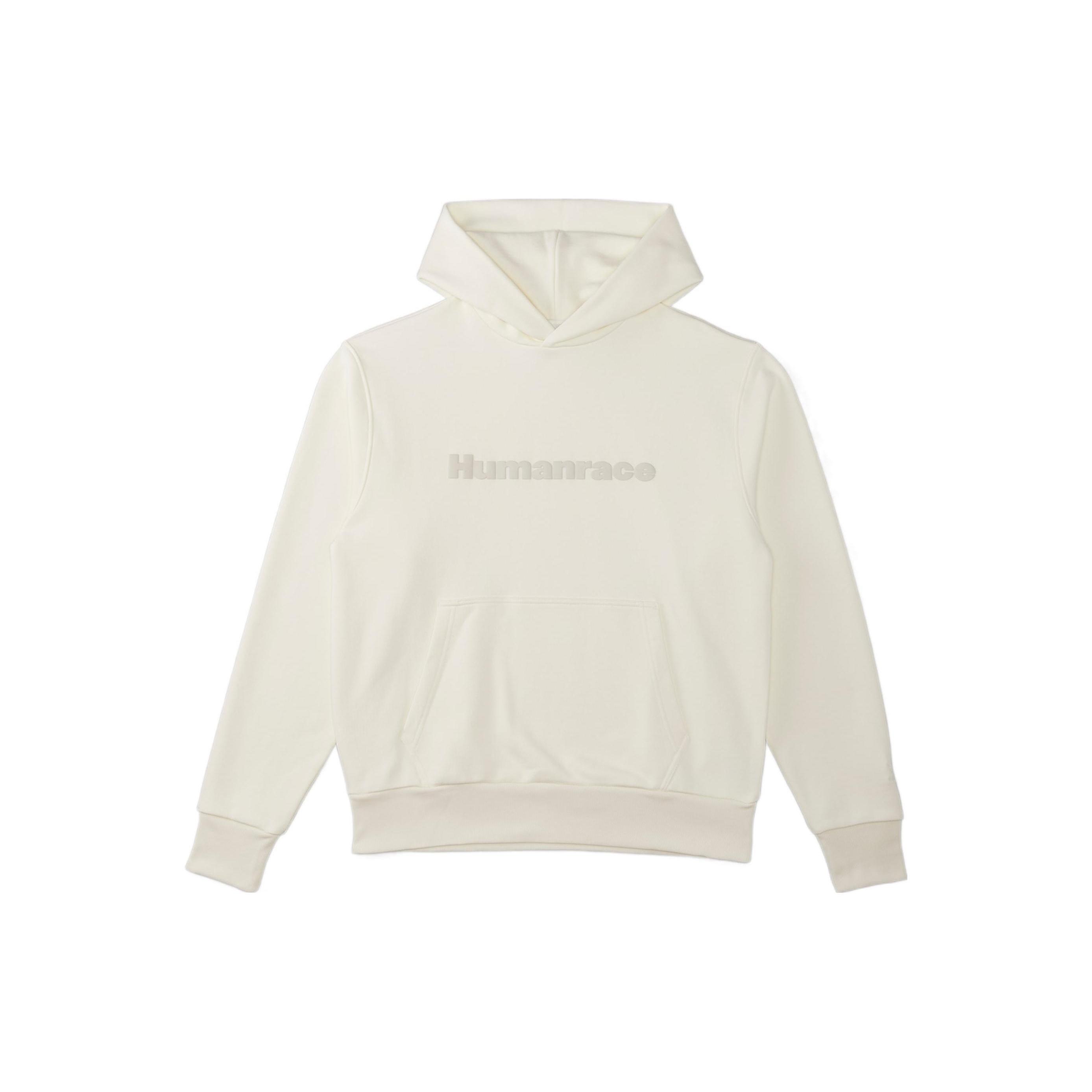 adidas x Pharrell Humanrace Logo Hoodie Beige Men s HG1815 S