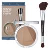 Holika Holika Tone Tuning Shading + Brush Set, 01 Cool Ground, 1 Pcs