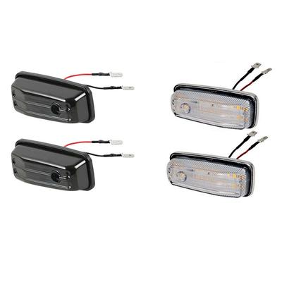 1 Pair 12V 5000K LED Side Marker Light 46301510, RB-176CA For Mercedes-Benz W461 W463 G-Class G500 G550 G55 G63 G65 1986-2002