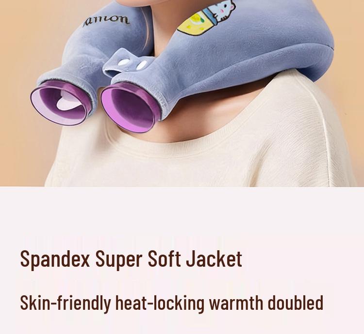 U-Shaped Neck & Shoulder Hot Water Bottle: Cervical Spine Heat Therapy & Shoulder Protector