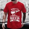 Men's T-shirts Beer DAY Graphic T Shirts Friends Bachelor Party Tops Drinking Team Tees Matching Outfit Streetwear Y2k Clothes