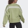 Adidas Fi 3s Crew Neck Sweatshirt Women Tops Acid-Green HC1639