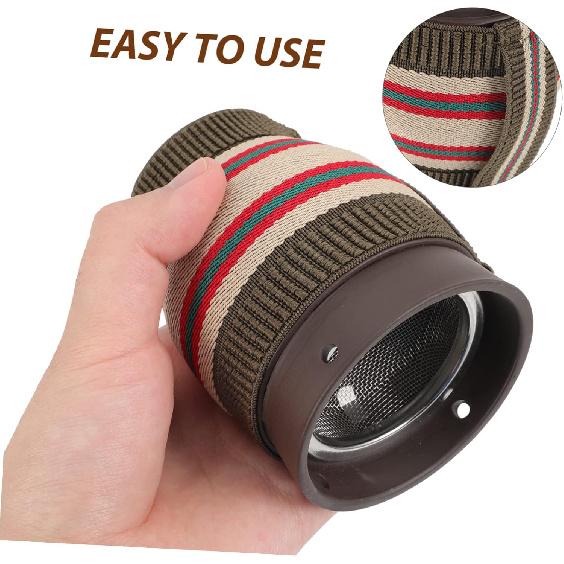1set Ceramic Moxibustion Cup Portable Heat Insulation Moxibustion Pot for Home Use Massage Tool for Elderly and Wellness Present