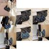 Chic 2024 Summer Small Square Bag With Zipper Closure Retro Style In Deep Blue