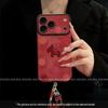 Polka Dot Little Horse Oil Painting Phone Case for iPhone 16/17 Pro Max with Lanyard