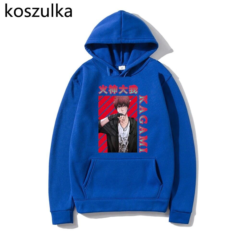 Hot Kuroko No Basket Hoodie Kagami Taiga Hoodies Harajuku