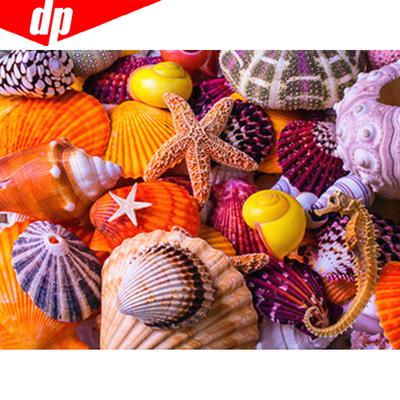 5D DIY Diamond Mosaic Full Round Beach Shell Diamond Painting Embroidery Rhinestone Picture