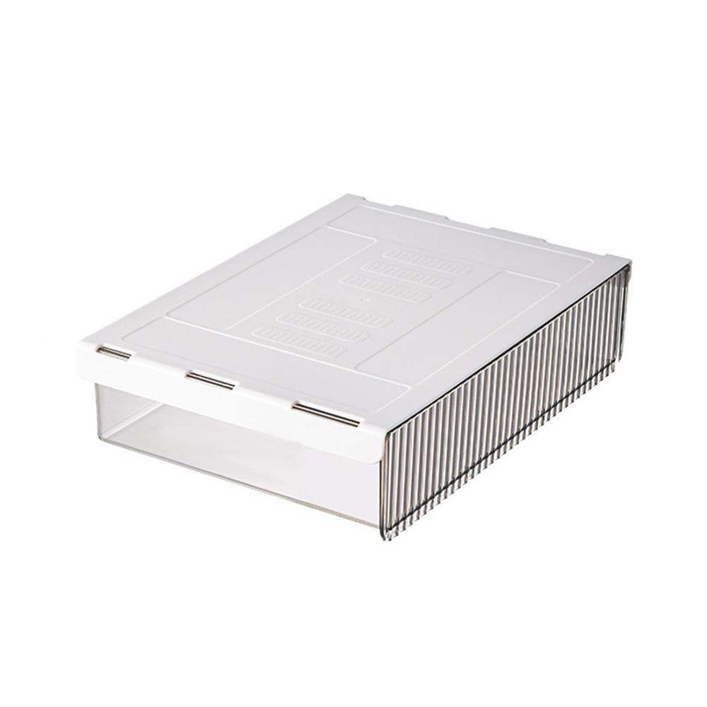 1 Stück Büro Schrank Unter dem Tisch Aufbewahrung Schublade Ausziehbar Selbstklebende Schublade Aufbewahrungsbox Versteckte Haushaltsgegenstände