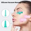 Silicone Vacuum Cupping Massage Jars Anti Cellulite Massage Facial Suction Cups Face Neck Lift Skin Scraping Guasha Anti Wrinkle