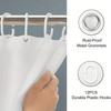 Cherry Blossom Pagoda Shower Curtain, Asian Design, Polyester, 12 Hooks, Machine Washable, Bathroom Decor