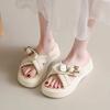 Premium Thick-soled Sandals Women's Summer Outer Wear 2025 New Versatile Skirt Cool Slippers Soft-soled Muffin Half-drag