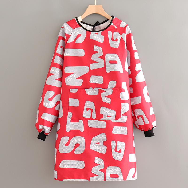 Long Sleeve Waterproof & Wear-Resistant Work Apron Smock for Men and Women