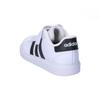 Adidas Grand Court Boys and Sizes Footwear White Kids' 2.0 Sneakers, Girls, 17-21.5cm, White/Core Black/Footwear (IH5529), 18.0cm