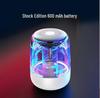 Portable Wireless Bluetooth Speaker with Colorful Night Light and Bass Stereo