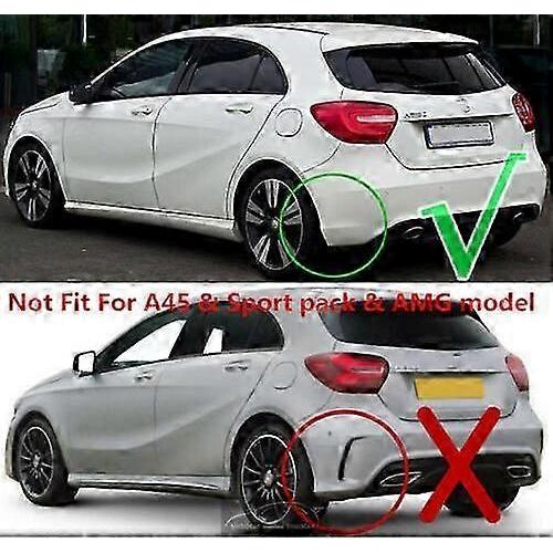 High Qualitygenuine Oem Set Splash Guards Mud Flaps For 2012-2018 Mercedes Benz A-class W176