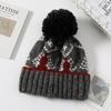 Knitted Hat Wool Hat Women's New Thickened Warm Autumn and Winter Ear Protection Bag Head