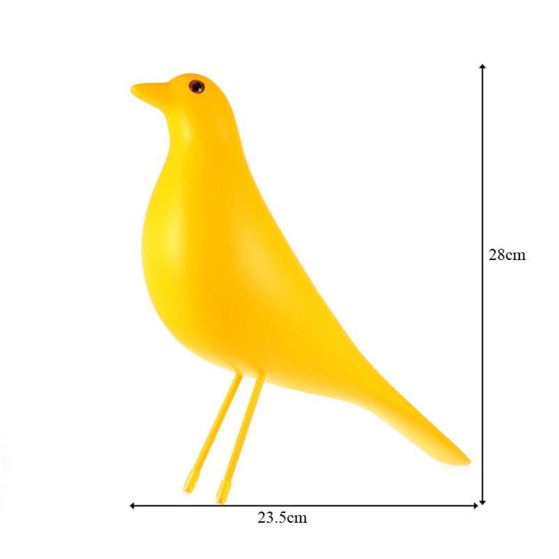 Pryskyřice Pták Řemeslo Socha Socha Kancelářské ozdoby Severské jednoduché holubí plastika Domácí dekorace