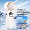 New Handheld Portable Cooling Fan 120 Speeds Adjustable Refrigeration Quite Mini Turbo Fan Type-C High Speed Cold Compress Fan