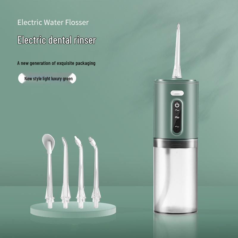 Portable Home Electric Water Flosser - Dental & Oral Care Jet Cleaner