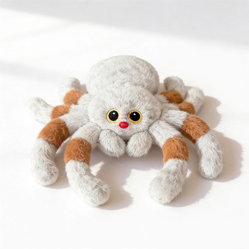 Spider Plush Toy, Funny Prank Doll, Cute Stuffed Animal, Birthday Gift, Halloween Decoration, Realistic Spider Toy