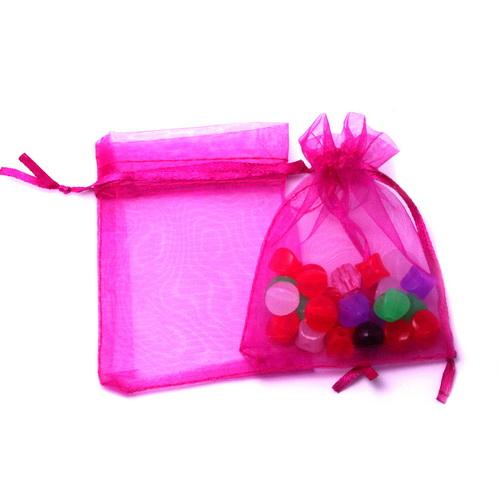 Top Sale 10pcs 7x9/9x12cm Drawstring Organza Jewelry Packaging Display Jewelry Pouches For DIY Jewelry Wedding Gift Beads Bags