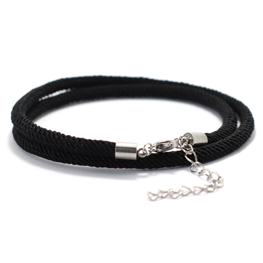 

Good Luck Red Thread Bracelet For Men Bilayer Grade A 4mm Rope Adjustable Stainless Steel Buckle Sports Nautical Cycling Braslet