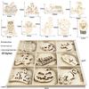 DIY Holz-Halloween-Dekorationen: Kreatives Basteln & Hängende Dekorationen für Feste