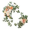 Wedding Decoration Set Artificial Rose Peony Archway Door Sign Ceremony Party Decor
