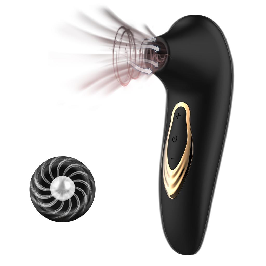 Ahiikor Vibrator Suction Vibrator for Women Adult Toy Electric Massage Device 5 Levels of Suction Clitoral Nipple Torture Adult Goods Small Squirting