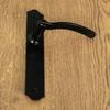 CROSBY door handle with plate without hole