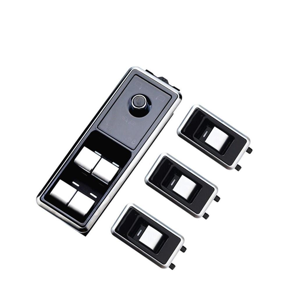 4Pcs Window Digital Switch Retrofit Kit For Land Rover Discovery 5 L462 2015-19