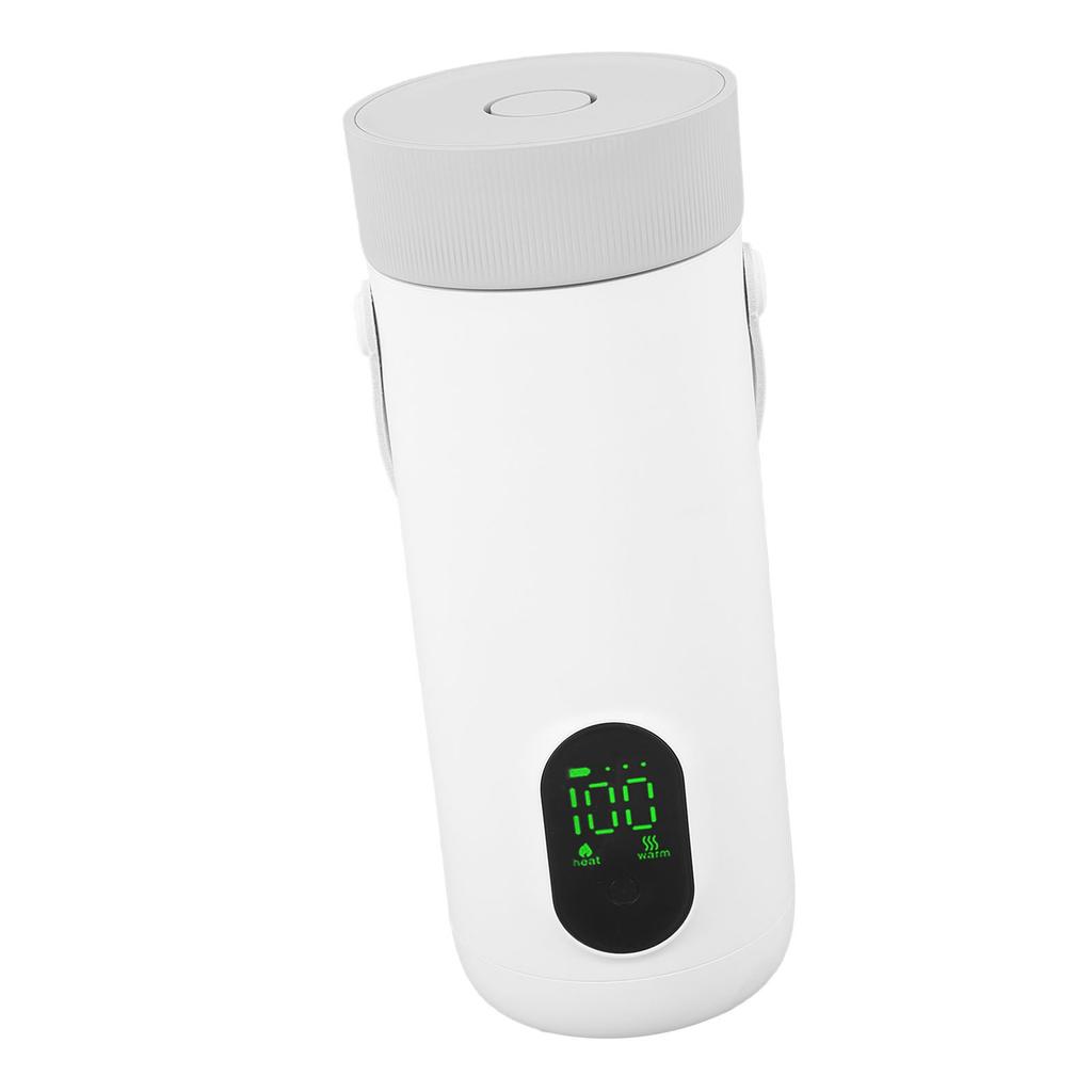 Travel Electric Kettle 350ML Portable Small Tea Coffee Kettle Hot Water Boiler Heater 27000mAh USB Rechargeable for Car