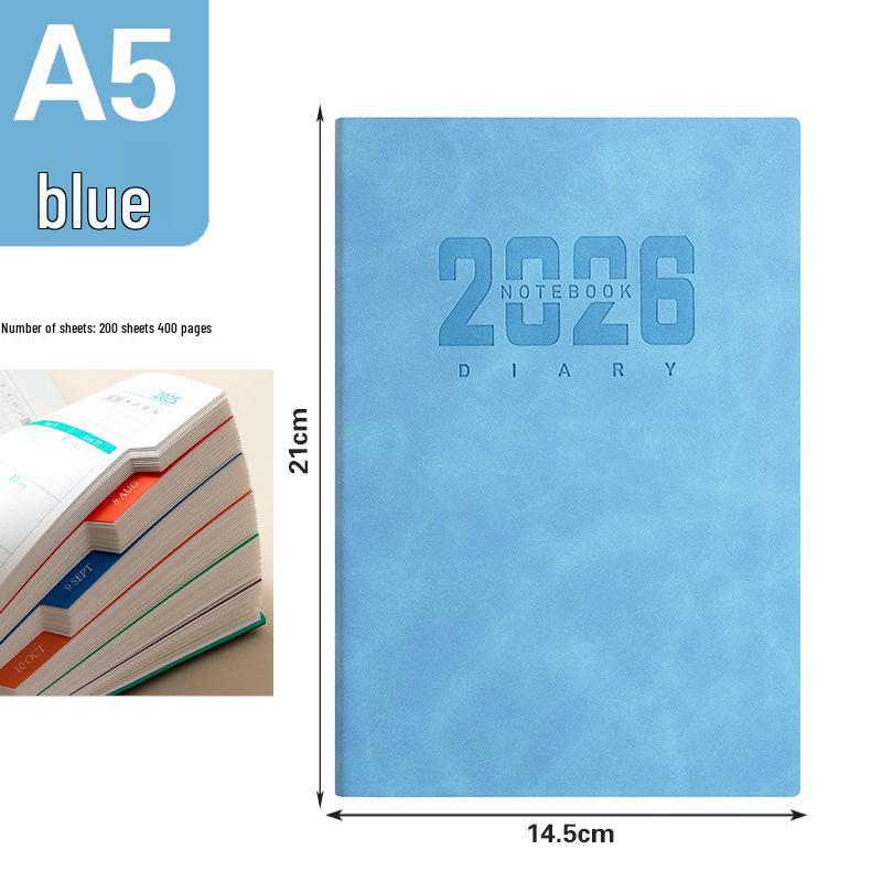 

2026 Chinese Daily Planner: Agenda & Efficiency Management Notebook