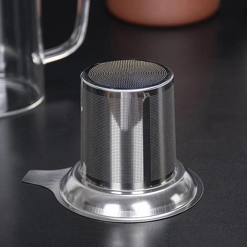Infusore per Tè Colino per Tè in Acciaio Inossidabile Filtro per Tè in Foglie Sfuse Setaccio a Rete Infusore a Sfera Colino per Teiera Accessori da Cucina