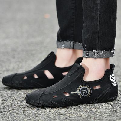 38-48large Size Summer Men Leather Casual Shoes Designer Loafers Outdoor Breathable Driving Shoes Mens Zapatillas Hombre