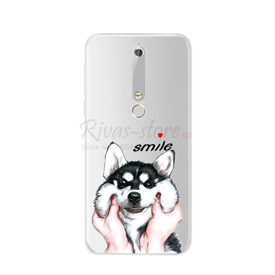 For Nokia 6.1 Nokia6.1 Phone Case Soft TPU Silicone Case For Nokia 6.1 2018 / For Nokia 6 2018 TA-1068 TA-1043 Case Back Cover