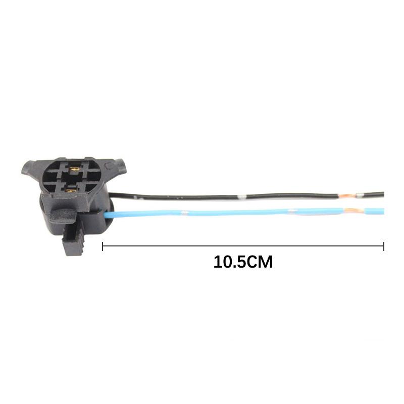 1ks držák žárovky do auta H7 patice žárovky do auta měděný drát dvojitý otvor zástrčka trojúhelníkový kruh