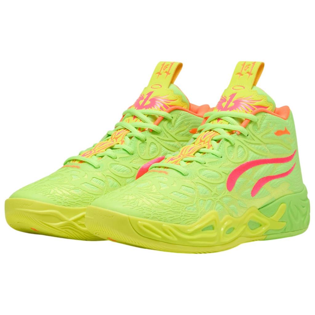 Puma MB.04 Gem Men Sneakers Green Yellow-Alert Green-Glare 311421-01