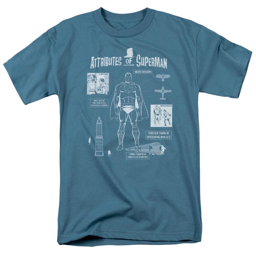 Superman  Attributes Of Superman  T-Shirt - Adult, Child XL