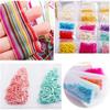 6-Grid Bag Candy Color DIY Nail Nail Beauty Chain Beauty Chain Nail Ornament
