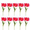 10Pcs Artificial Flower Bouquets Simulation Flowers Bouquets Arrangement for Wedding Party Home Garden Decoration